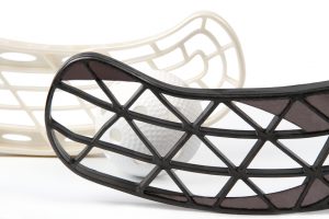 floorball stick and white ball